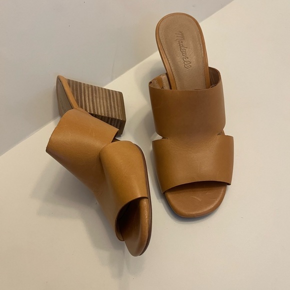 Madewell Tessa Mule in brown Leather size 10 - Picture 2 of 10